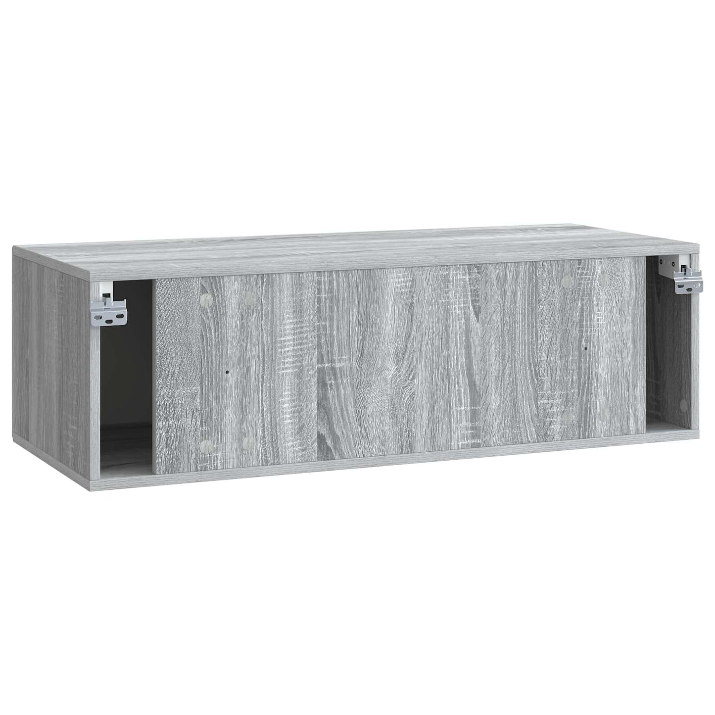 Væghængt TV-skab 98 x 41 x 30 cm Grå sonoma-eg Konstrueret træ