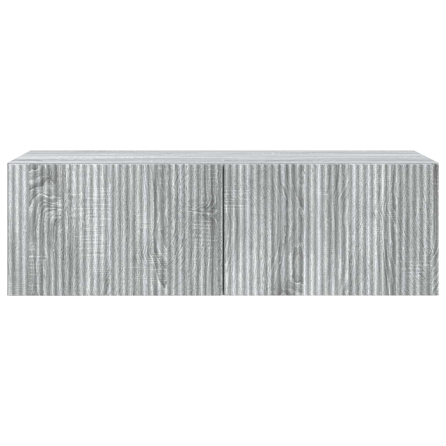 Væghængt TV-skab 98 x 41 x 30 cm Grå sonoma-eg Konstrueret træ