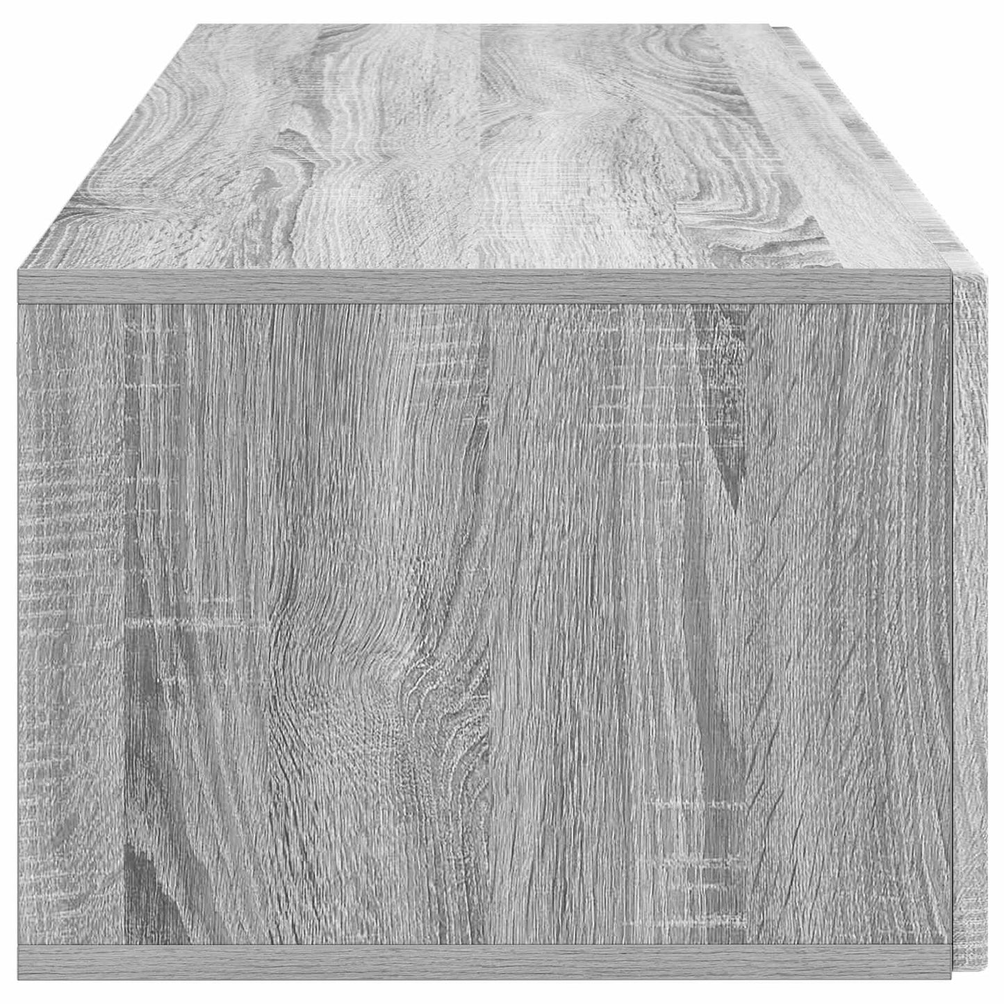 Væghængt TV-skab 98 x 41 x 30 cm Grå sonoma-eg Konstrueret træ