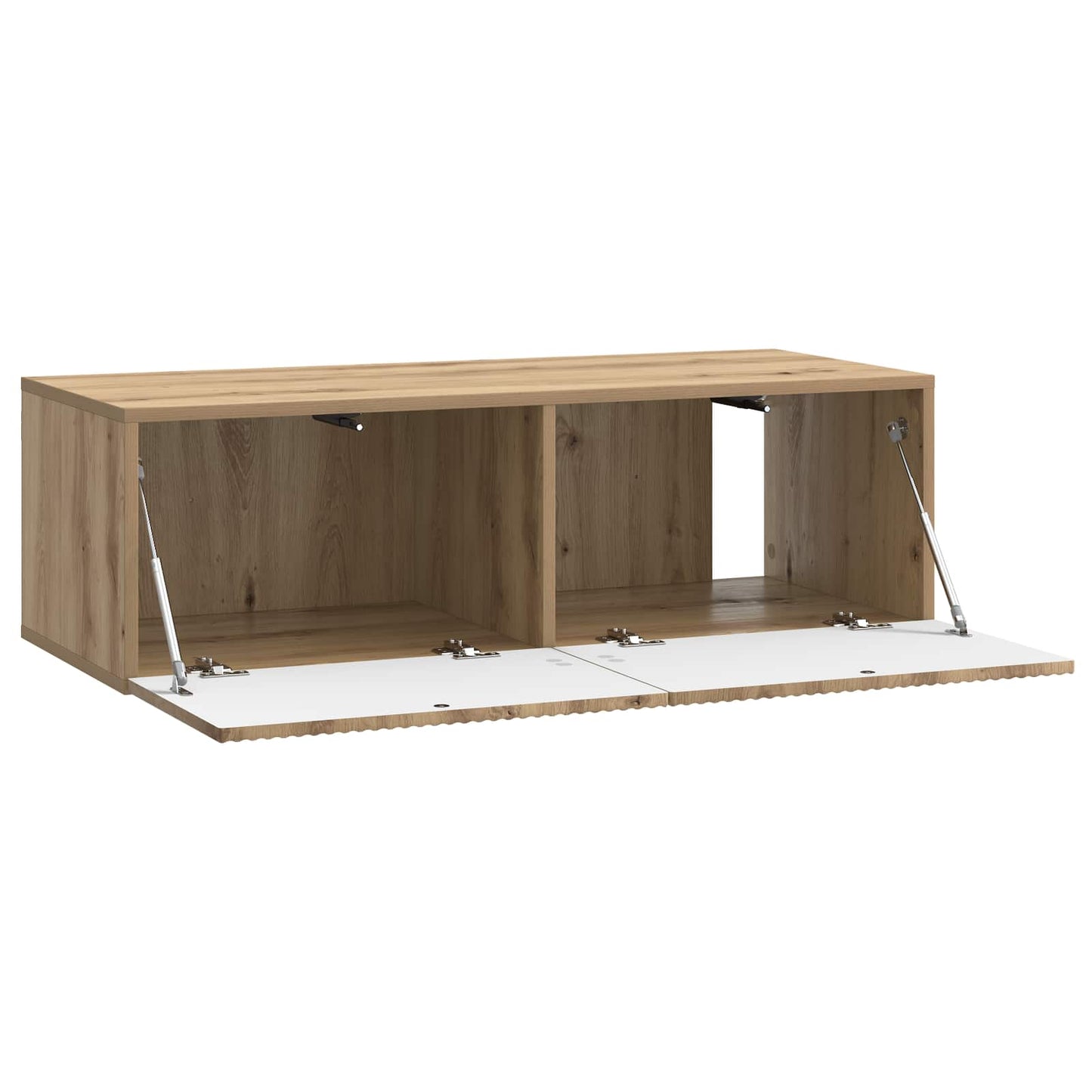 Væghængt TV-skab 98 x 41 x 30 cm Artisan-eg Konstrueret træ