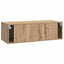 Væghængt TV-skab Artisan-eg 98 x 41 x 30 cm Konstrueret træ