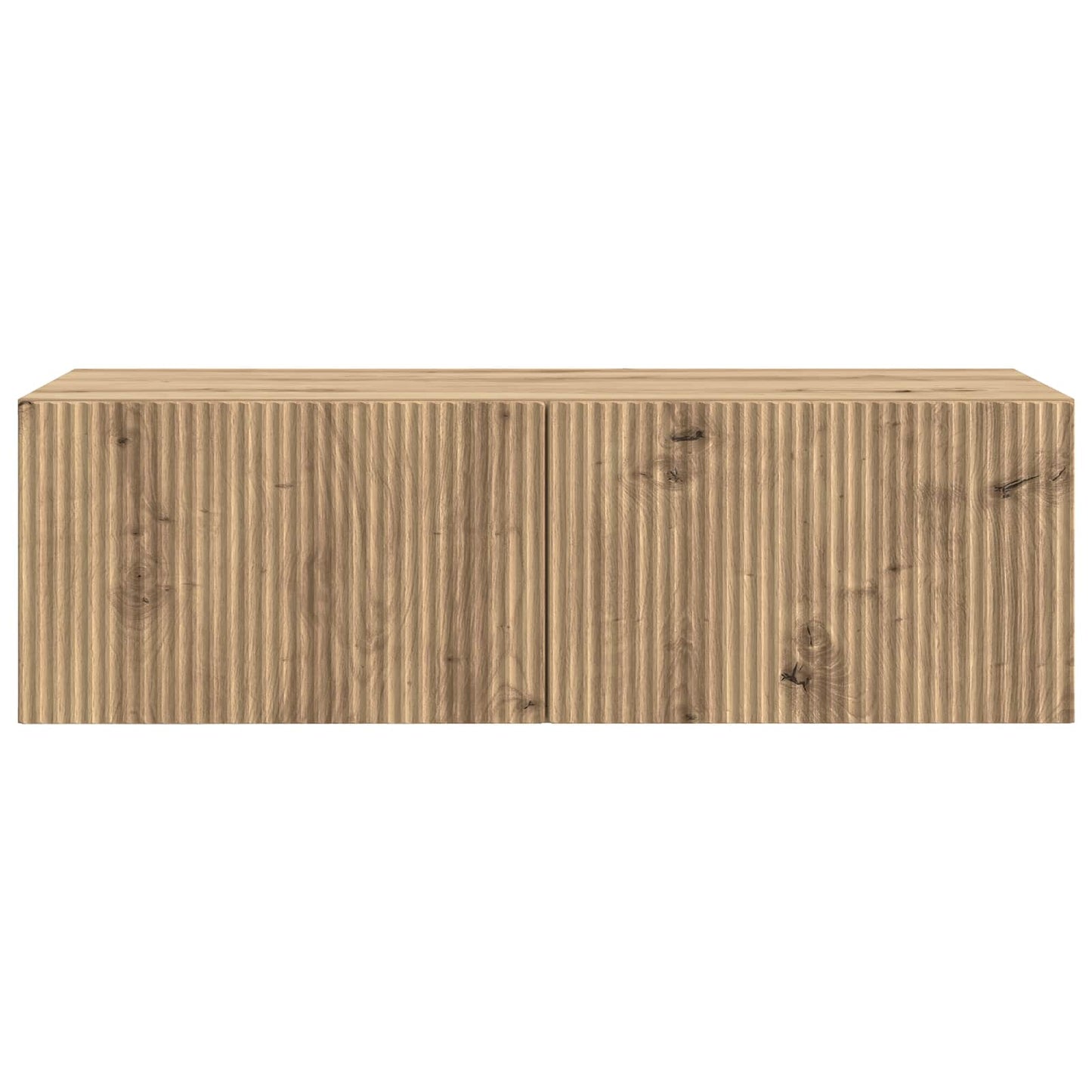 Væghængt TV-skab 98 x 41 x 30 cm Artisan-eg Konstrueret træ