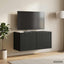Væghængt TV-skab 59,5 x 31 x 30 cm Sort Konstrueret træ