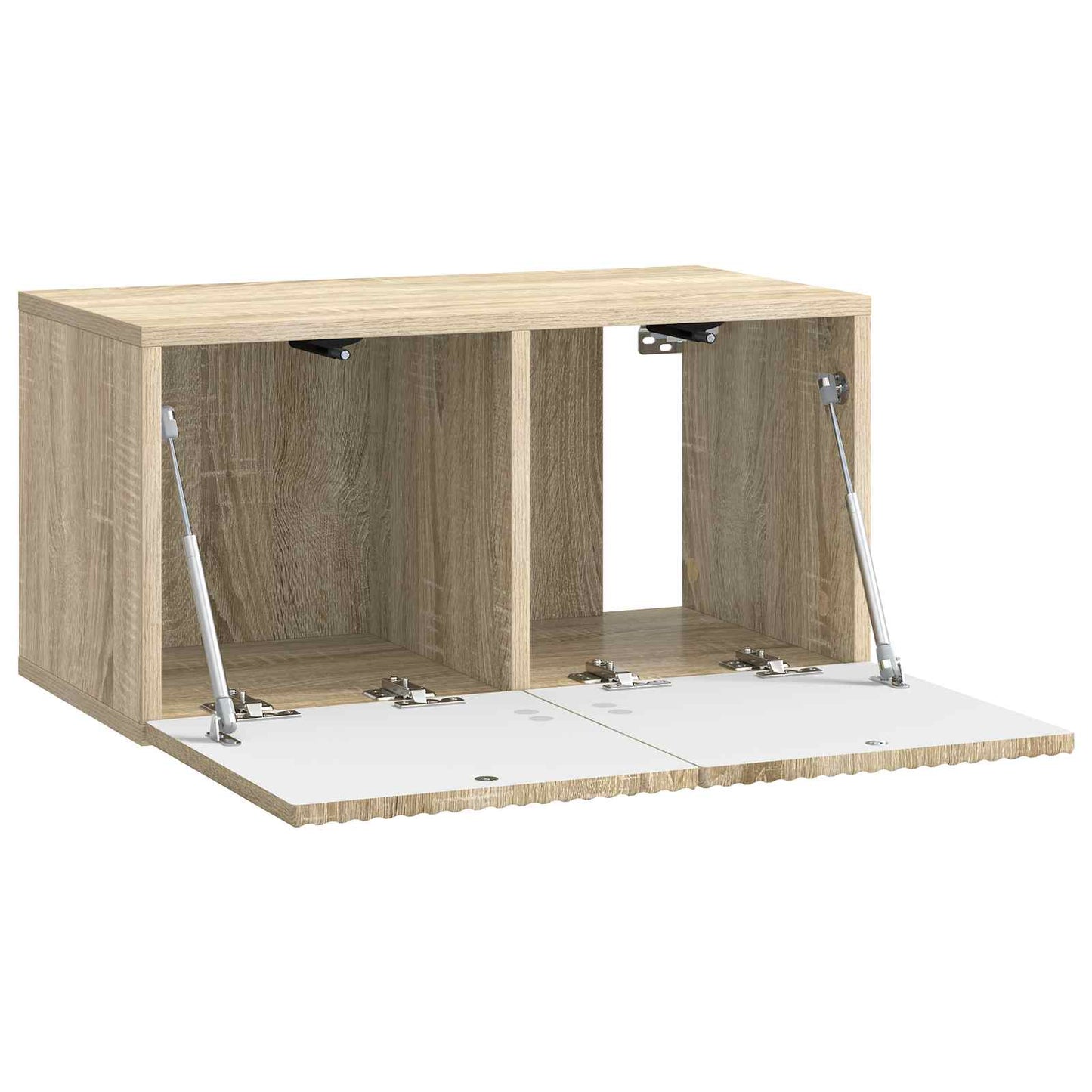 Væghængt TV-skab 59,5 x 31 x 30 cm Sonoma-eg Konstrueret træ