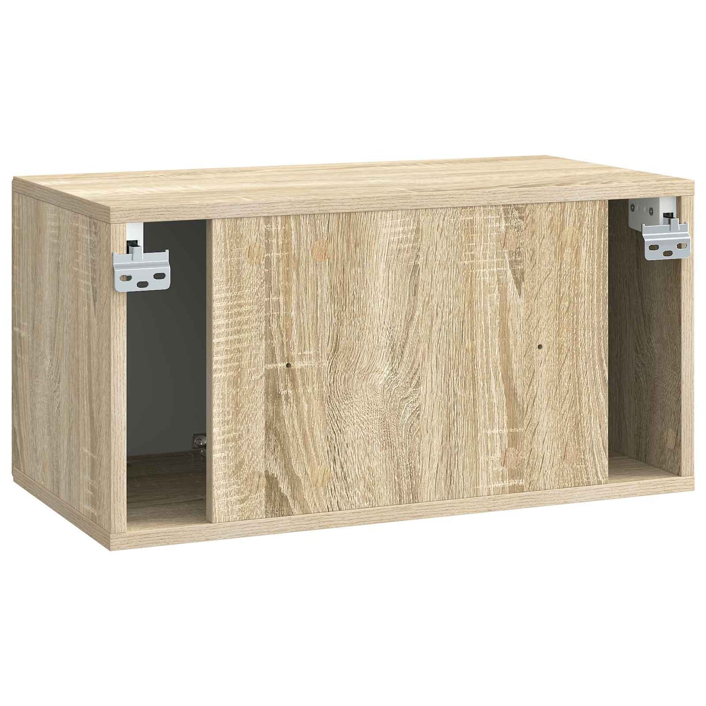 Væghængt TV-skab 59,5 x 31 x 30 cm Sonoma-eg Konstrueret træ