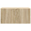 Væghængt TV-skab Sonoma-eg 59,5 x 31 x 30 cm Konstrueret træ