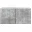 Væghængt TV-skab 59,5 x 31 x 30 cm Betongrå Konstrueret træ