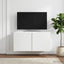 Væghængt TV-skab 59,5 x 31 x 30 cm Hvid højglans