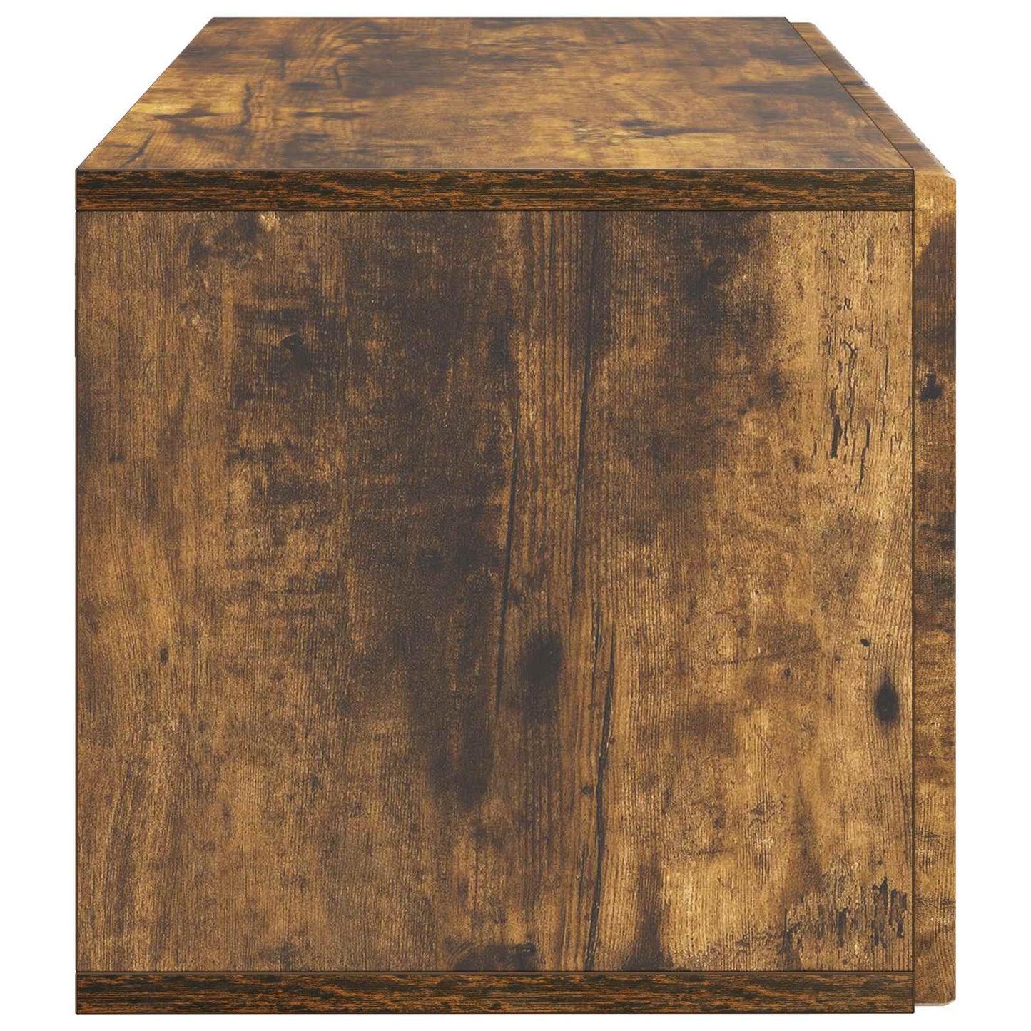 Væghængt TV-skab 59,5 x 31 x 30 cm Røget eg Konstrueret træ