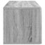 Væghængt TV-skab 59,5 x 31 x 30 cm Grå sonoma-eg