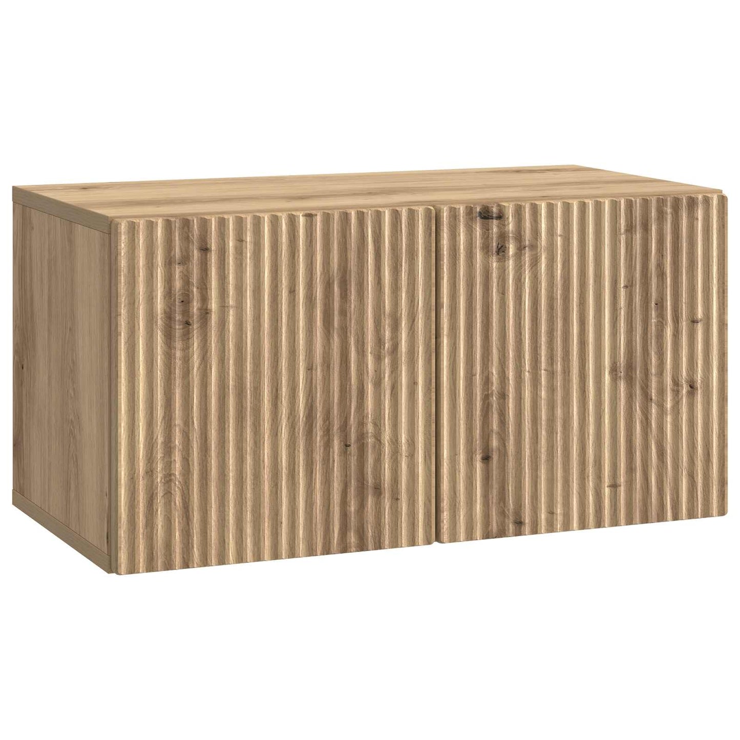 Væghængt TV-skab 59,5 x 31 x 30 cm Artisan-eg Konstrueret træ