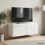 Væghængt TV-skab Hvid 78,5 x 31 x 30 cm Konstrueret træ