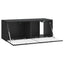 Væghængt TV-skab 78,5 x 31 x 30 cm Sort Konstrueret træ
