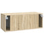 Væghængt TV-skab 78,5 x 31 x 30 cm Sonoma-eg Konstrueret træ