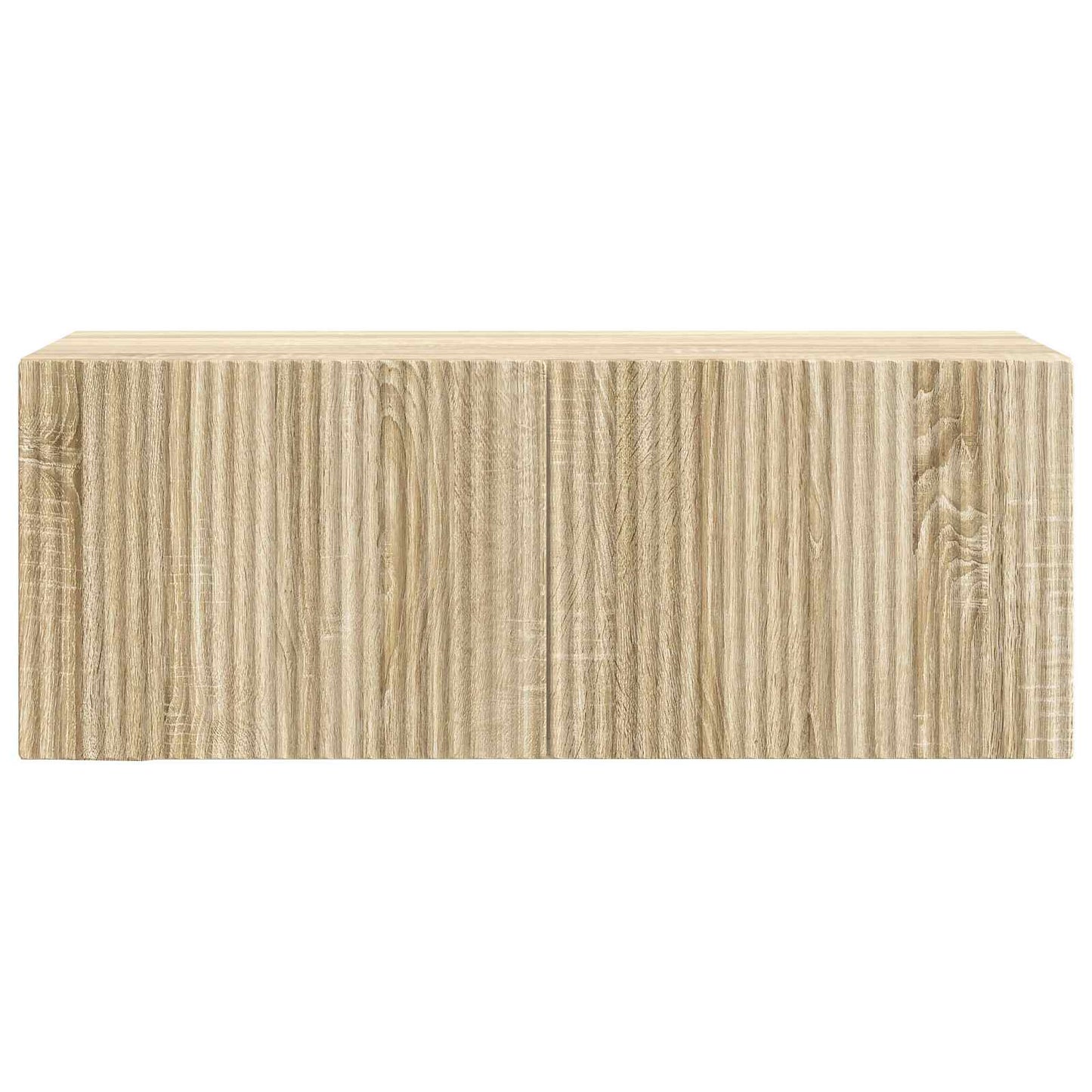 Væghængt TV-skab 78,5 x 31 x 30 cm Sonoma-eg Konstrueret træ