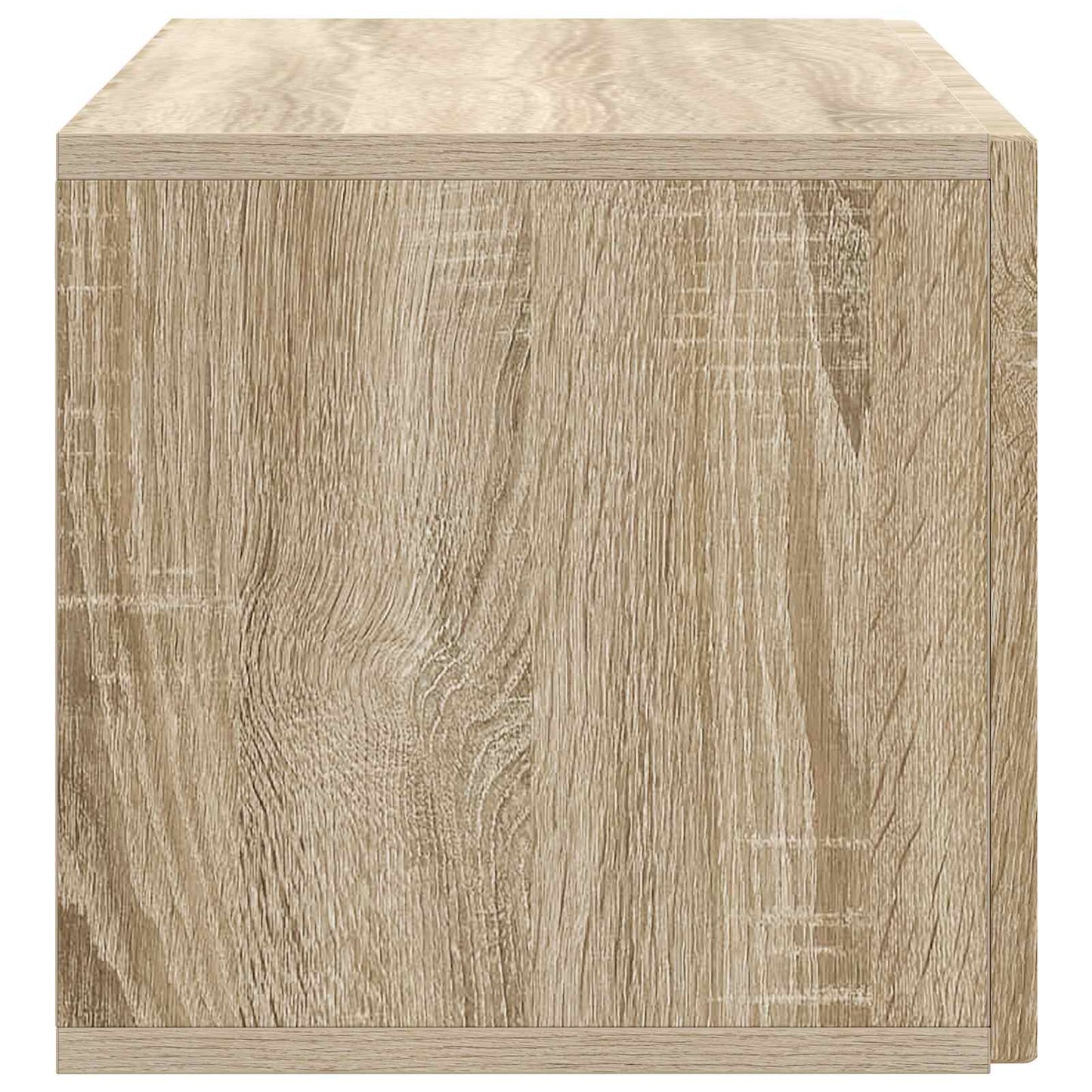 Væghængt TV-skab 78,5 x 31 x 30 cm Sonoma-eg Konstrueret træ