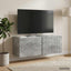 Væghængt TV-skab 78,5 x 31 x 30 cm Betongrå Konstrueret træ