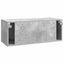 Væghængt TV-skab Betongrå 78,5 x 31 x 30 cm Konstrueret træ