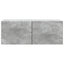 Væghængt TV-skab 78,5 x 31 x 30 cm Betongrå Konstrueret træ