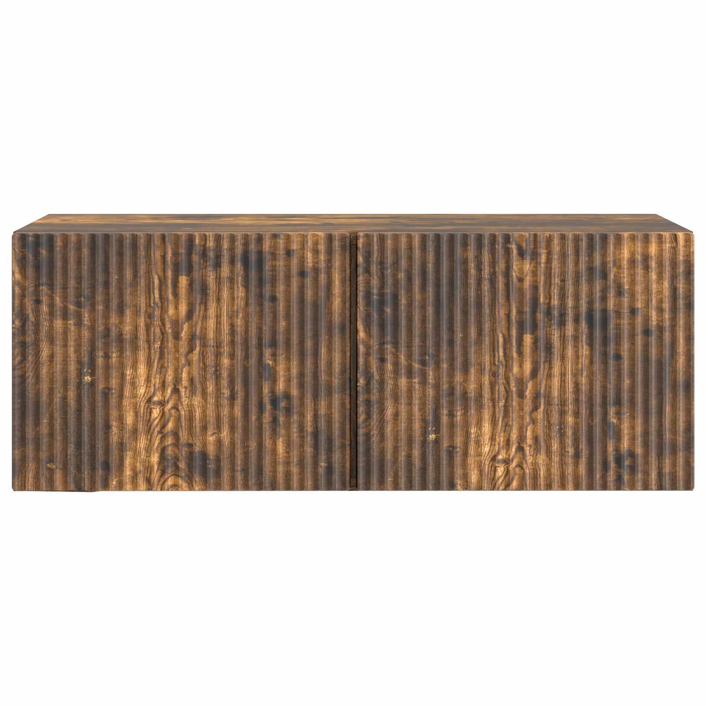 Væghængt TV-skab 78,5 x 31 x 30 cm Røget eg Konstrueret træ
