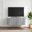 Væghængt TV-skab 78,5 x 31 x 30 cm Grå sonoma-eg