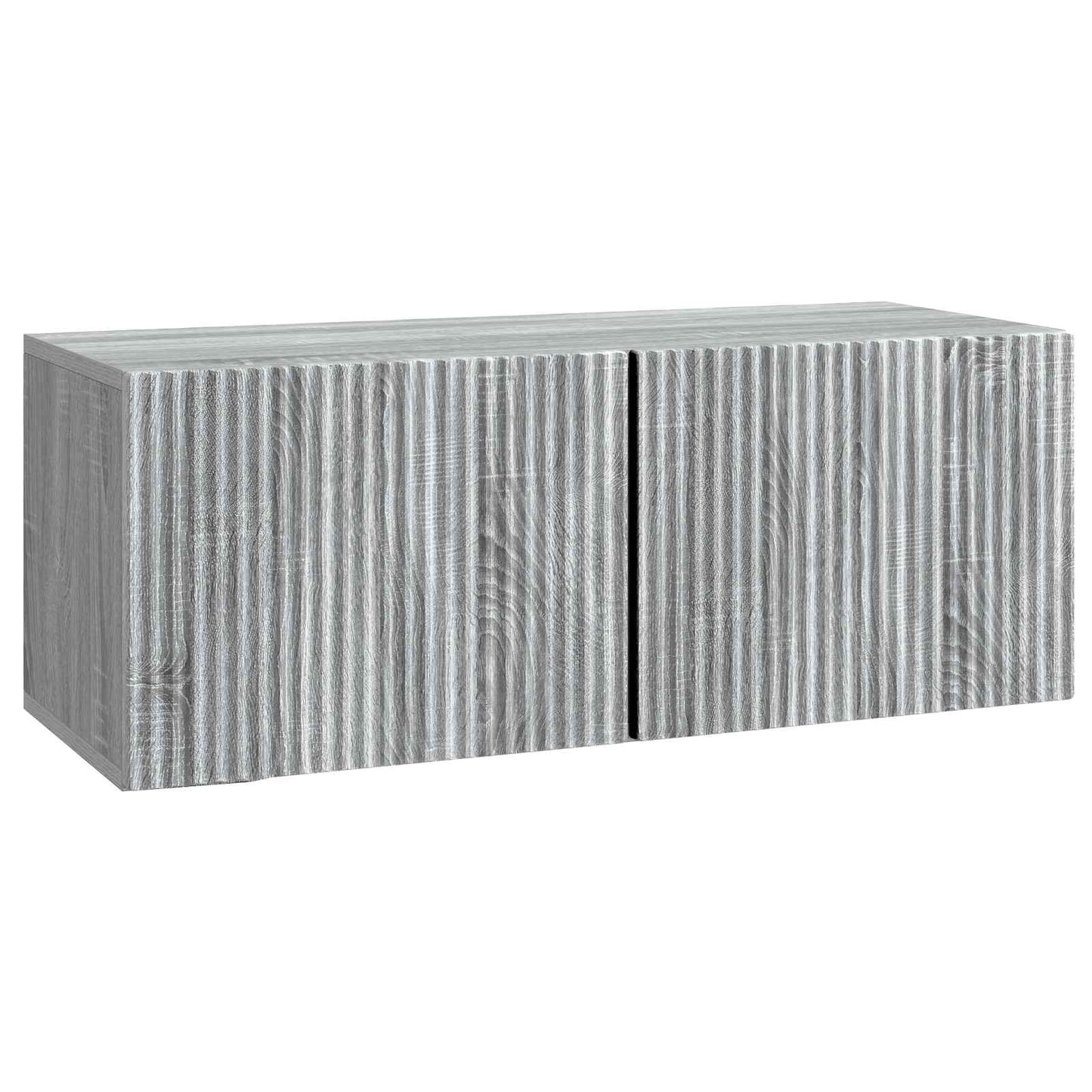 Væghængt TV-skab 78,5 x 31 x 30 cm Grå sonoma-eg