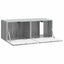 Væghængt TV-skab 78,5 x 31 x 30 cm Grå sonoma-eg