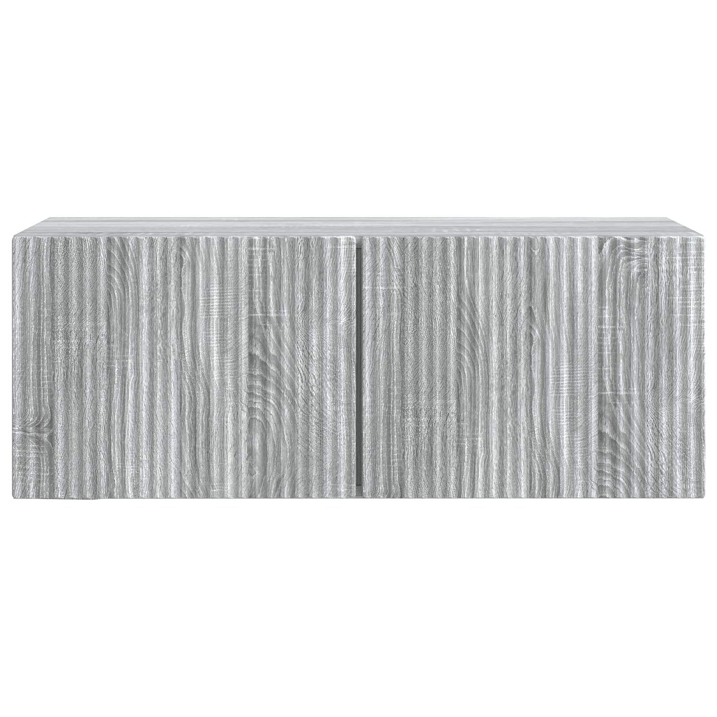 Væghængt TV-skab 78,5 x 31 x 30 cm Grå sonoma-eg