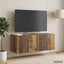 Væghængt TV-skab 78,5 x 31 x 30 cm Gammelt træ Konstrueret træ