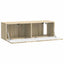 Væghængt TV-skab 98 x 31 x 30 cm Sonoma-eg Konstrueret træ