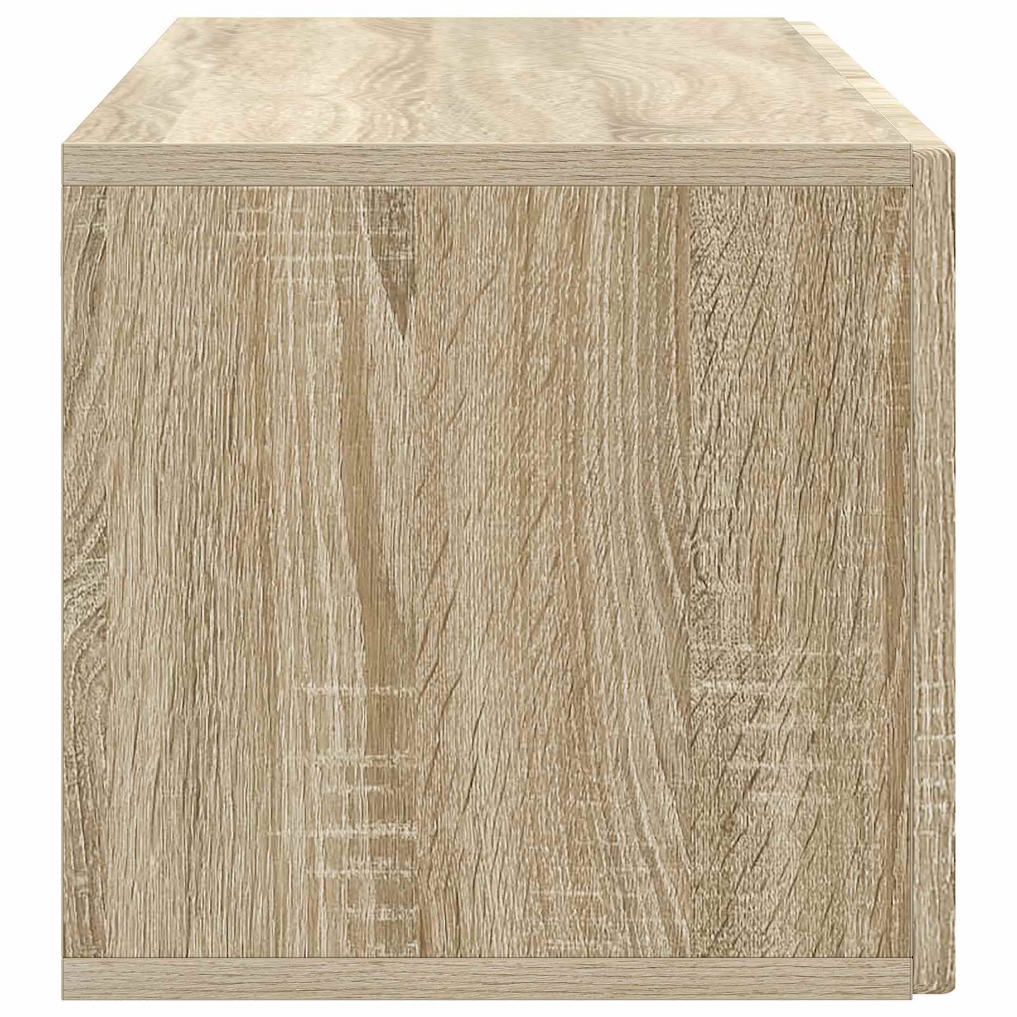 Væghængt TV-skab 98 x 31 x 30 cm Sonoma-eg Konstrueret træ