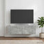 Væghængt TV-skab 98 x 31 x 30 cm Betongrå Konstrueret træ