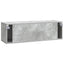 Væghængt TV-skab 98 x 31 x 30 cm Betongrå Konstrueret træ