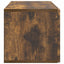 Væghængt TV-skab 98 x 31 x 30 cm Røget eg Konstrueret træ