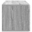 Væghængt TV-skab 98 x 31 x 30 cm Grå sonoma-eg Konstrueret træ