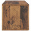 Væghængt TV-skab 98 x 31 x 30 cm Gammelt træ Konstrueret træ