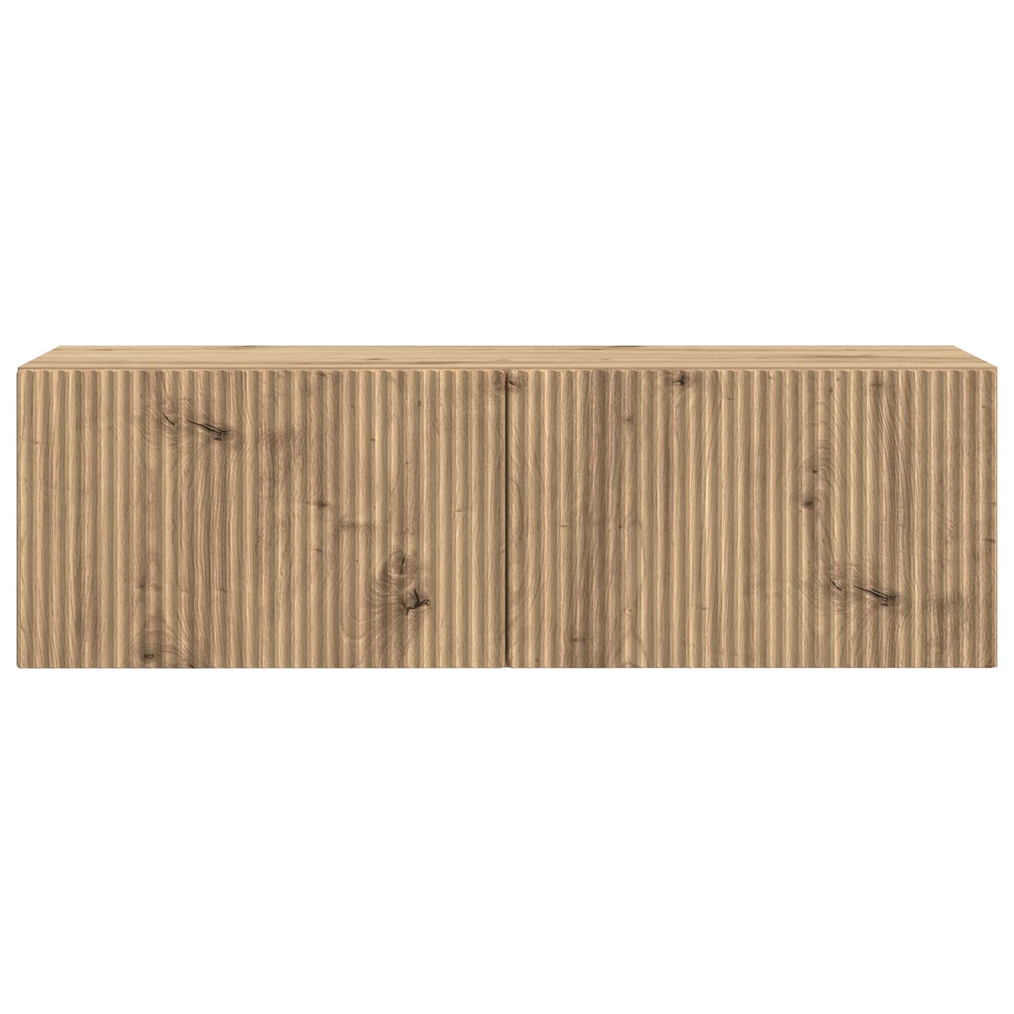 Væghængt TV-skab Artisan-eg 98 x 31 x 30 cm Konstrueret træ