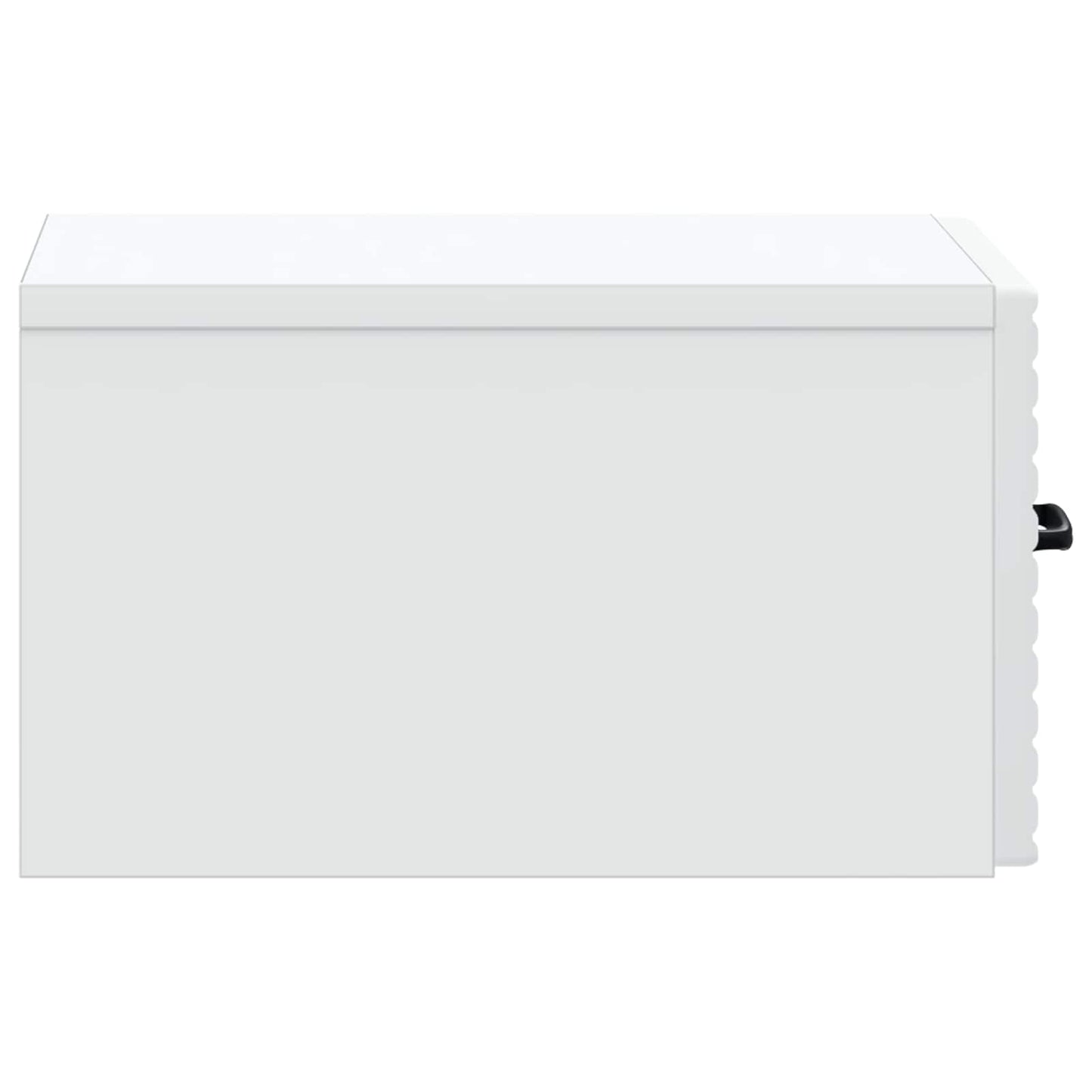 Væghængt Natbord 2 stk. Hvid 34,5 x 33 x 20 cm Konstrueret træ