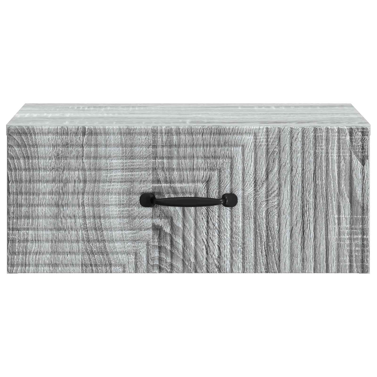 Væghængt Natbord 2 pcs Grå sonoma-eg 49 x 34,5 x 20 cm