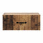 Væghængt Natbord med skuffe 2 pcs Gammelt træ 49 x 34,5 x 20 cm