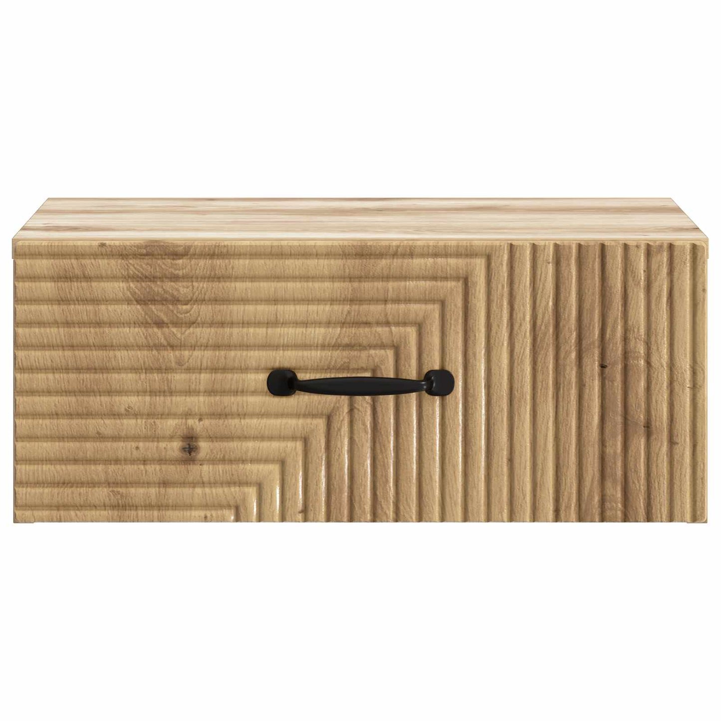 Væghængt Natbord med skuffe 2 pcs Artisan-eg 49 x 34,5 x 20 cm