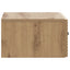 Væghængt Natbord med skuffe 2 pcs Artisan-eg 49 x 34,5 x 20 cm