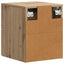 Væghængt Natbord med skuffe 2 pcs Artisan-eg 34,5 x 33 x 40 cm