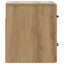 Væghængt Natbord med skuffe 2 pcs Artisan-eg 34,5 x 33 x 40 cm