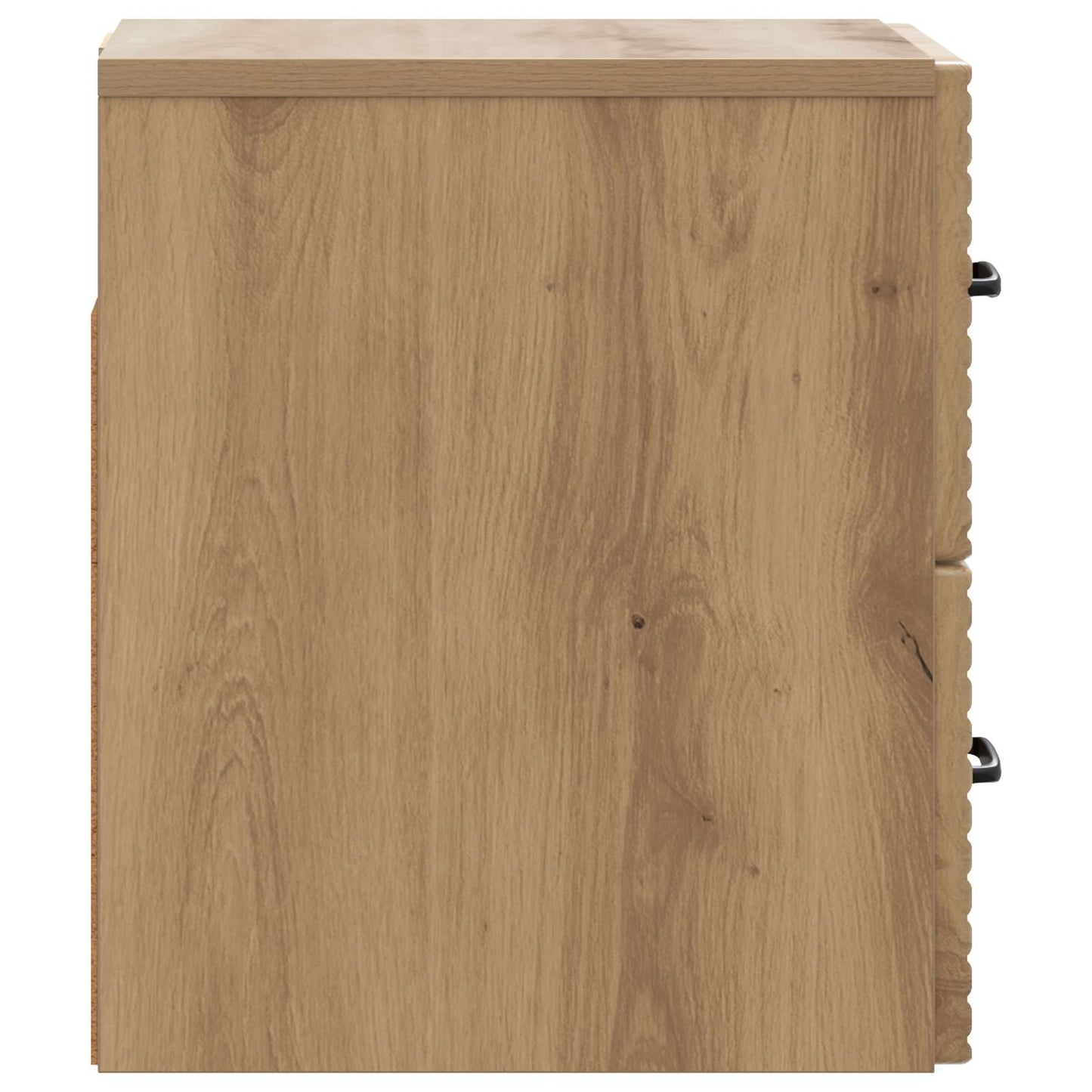 Væghængt Natbord med skuffe 2 pcs Artisan-eg 34,5 x 33 x 40 cm
