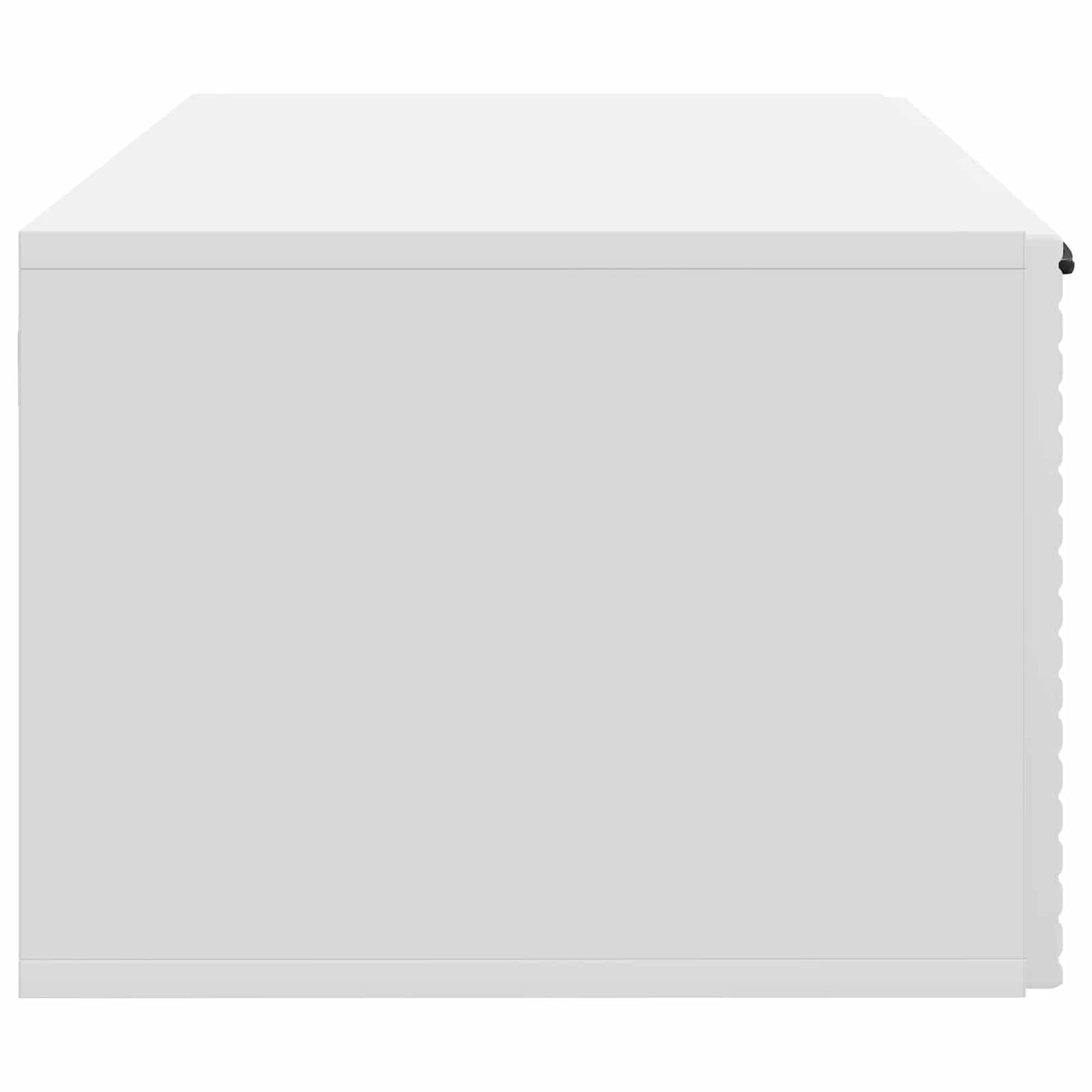 Væghængt TV-skab Hvid 59,5 x 41 x 30 cm Konstrueret træ