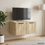 Væghængt TV-skab Sonoma-eg 59,5 x 41 x 30 cm Konstrueret træ