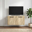 Væghængt TV-skab Sonoma-eg 59,5 x 41 x 30 cm Konstrueret træ