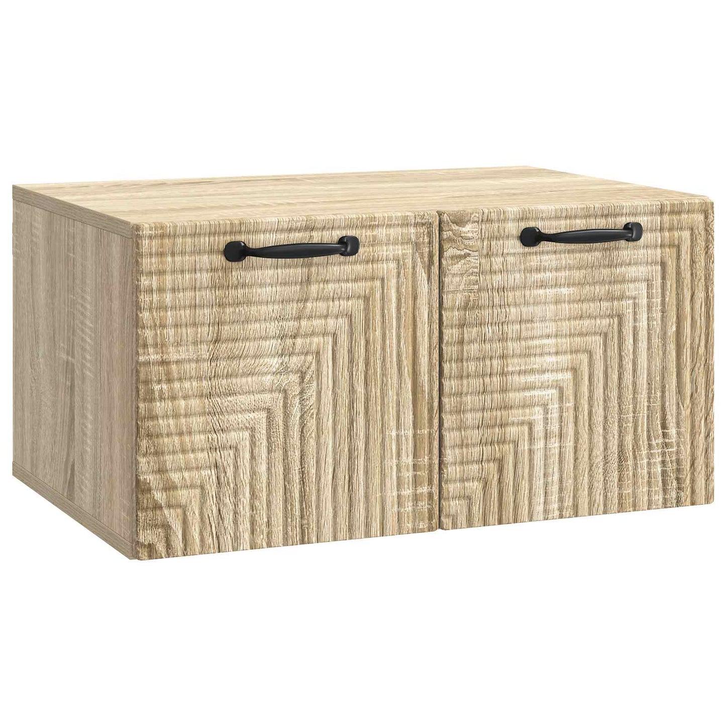 Væghængt TV-skab Sonoma-eg 59,5 x 41 x 30 cm Konstrueret træ