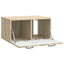 Væghængt TV-skab Sonoma-eg 59,5 x 41 x 30 cm Konstrueret træ